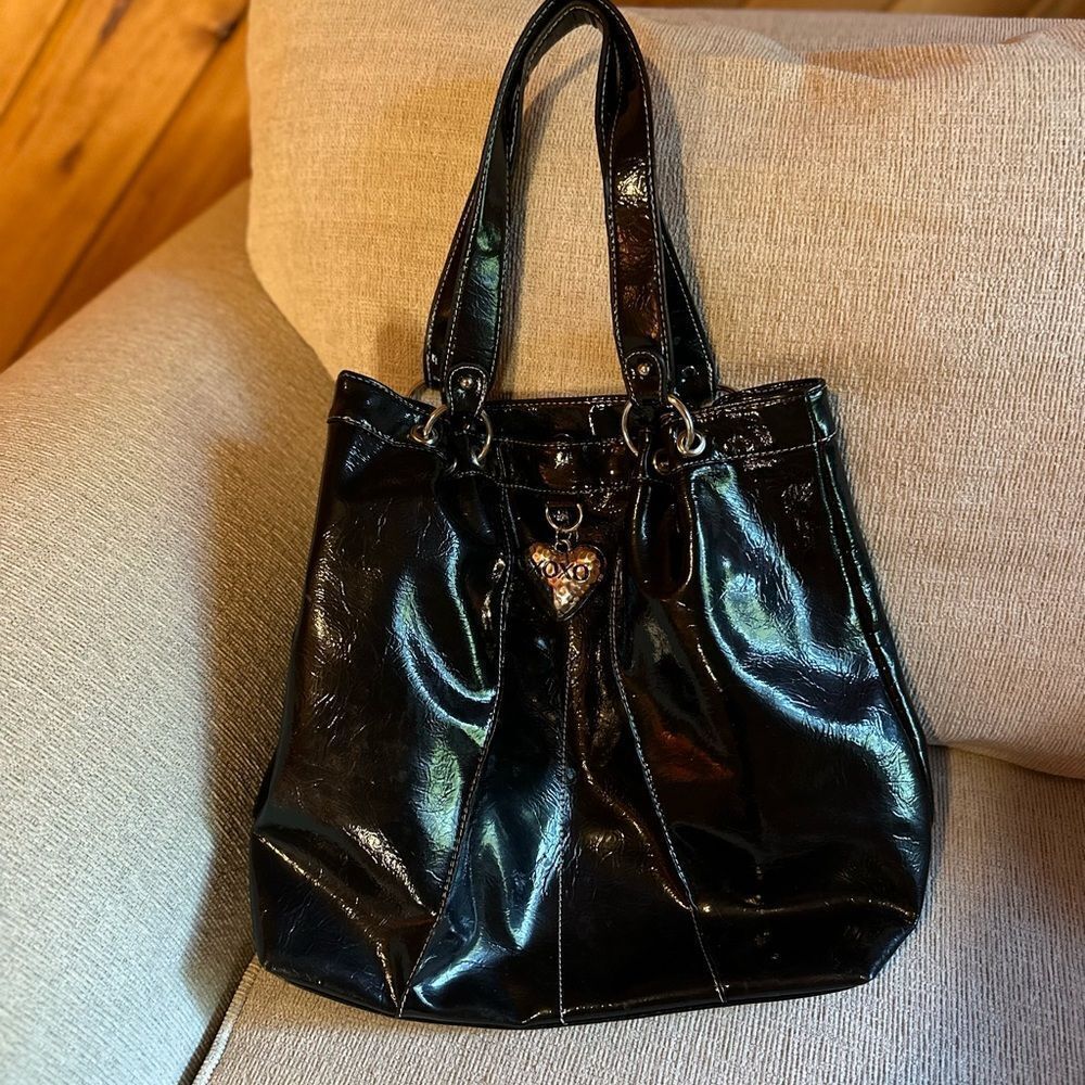 Vintage XOXO Patent leather bag